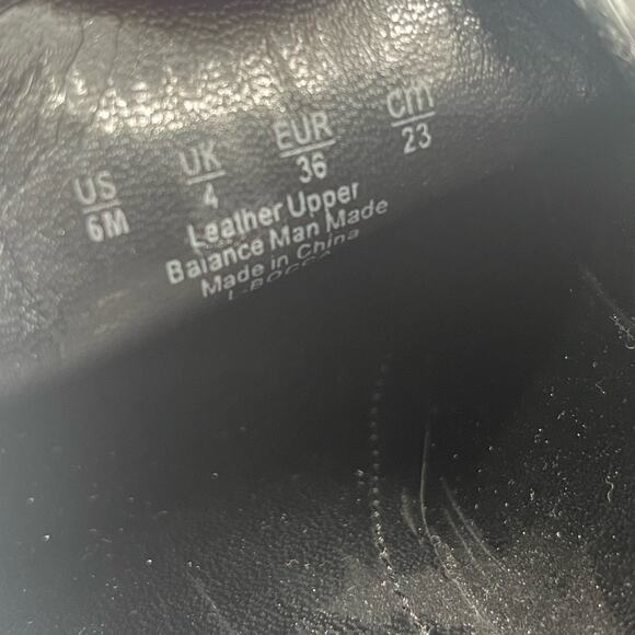 FRANCO SARTO Shoes Size 6 Bocca Loafers Leather Black Slip On Classic Office - Picture 3 of 16